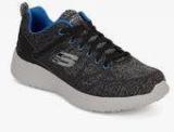 Skechers Burst Deal Closer Black Running Shoes Men