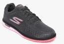 Skechers Charcoal Running Shoes Women