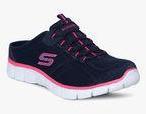 Skechers Empire Stop & Go Navy Blue Solid Sneakers Women