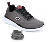 Skechers Equalizer Grey Running Shoes Men