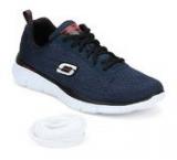 Skechers Equalizer Navy Blue Running Shoes Men