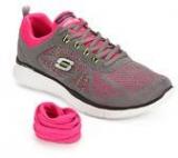 Skechers Equalizer New Milestone Grey Running Shoes Women