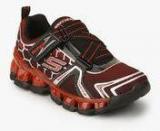 Skechers Flashpod Maroon Running Shoes Boys