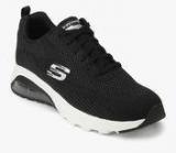 Skechers Flat Knit And Air Bag Black Sneakers Men