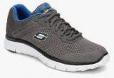 Skechers Flex Advantage Covert Action GREY RUNNING SHOES Men