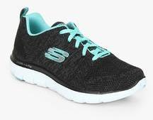 Skechers Flex Appeal2.0 High Energ Dark Grey Running Shoes men