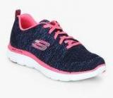 Skechers Flex Appeal2.0 High Energ Navy Blue Running Shoes Men