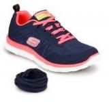 Skechers Flex Appeal Sweet Spot Navy Blue Running Shoes Women