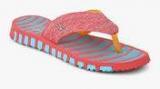 Skechers Go Flex Vitality Pink Flip Flops Women