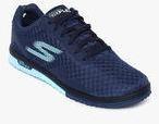 Skechers Go Mini Flex Speedy Navy Blue Training Shoes Men