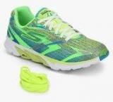 Skechers Go Run 4 GREEN RUNNING SHOES Men