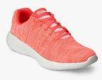 Skechers Go Run 600 Obtain Coral Running Shoes Women