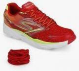 Skechers Go Run Ride 4 Red Running Shoes Men