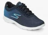 Skechers Go Step Cosmic Navy Blue Sporty Sneakers Women