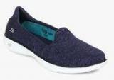 Skechers Go Step Lite Dynamik Navy Blue Lifestyle Shoes women