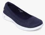 Skechers GO STEP LITE Navy Blue Running Shoes Men