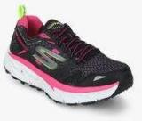 Skechers Go Trail Ultra 3 Black Running Shoes Women