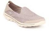 Skechers Go Walk 2 Convertible Beige Sporty Sneakers women