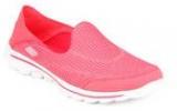 Skechers Go Walk 2 Convertible Pink Sporty Sneakers Women