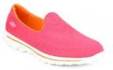 Skechers Go Walk 2 Hyper Pink Sporty Sneakers Women