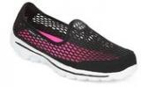 Skechers Go Walk 2 Super Breathe Black Sporty Sneakers Women