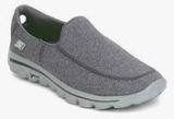 Skechers Go Walk 2 Super Sock Grey Loafers Men