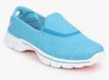 Skechers Go Walk 3 Blue Casual Sneakers Women