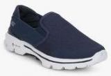 Skechers Go Walk 3 Charge Navy Blue Sneakers Men