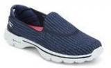 Skechers Go Walk 3 Navy Blue Sporty Sneakers Women