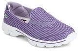 Skechers Go Walk 3 Purple Sporty Sneakers Women