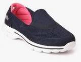 Skechers GO Walk 3 Strike NAVY BLUE SPORTY SNEAKERS Women