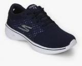 Skechers Go Walk 4 Exceed Navy Blue Running Shoes men