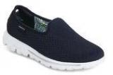 Skechers Go Walk Navy Blue Sporty Sneakers Women