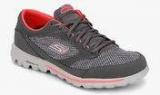 Skechers Go Walk Verve GREY RUNNING SHOES Women