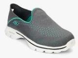 Skechers Gowalk 3 Convertible Grey Sporty Sneakers Women