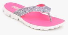 Skechers Grey Flip Flops women