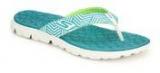 Skechers On The Go Aqua Blue Flip Flops Women