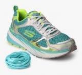 Skechers Optimus Recharge Aqua Blue Running Shoes Women