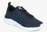 Skechers Overhaul Darosa Navy Blue Running Shoes Men