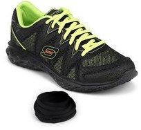 Skechers Propulsion BLACK RUNNING SHOES men