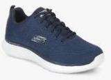 Skechers Quantum Flex Rood Navy Blue Running Shoes Men