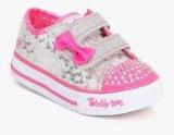 Skechers Shuffles Sweet Steps Silver Sneakers girls