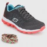 Skechers Skech Air Style Fix Grey Running Shoes Women