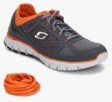 Skechers Skech Flex GREY RUNNING SHOES Men