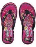 Skechers Summerglow Black Flip Flops Girls