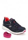 Skechers Synergy Front Row Navy Blue Running Shoes Women