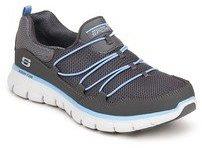 Skechers Synergy Loving Life Grey Running Shoes women