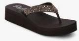 Skechers Vinyasa Brown Slippers Women