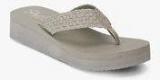 Skechers Vinyasa Grey Slippers Women