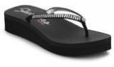 Skechers Vinyasa Namaste BLACK FLIP FLOPS Women